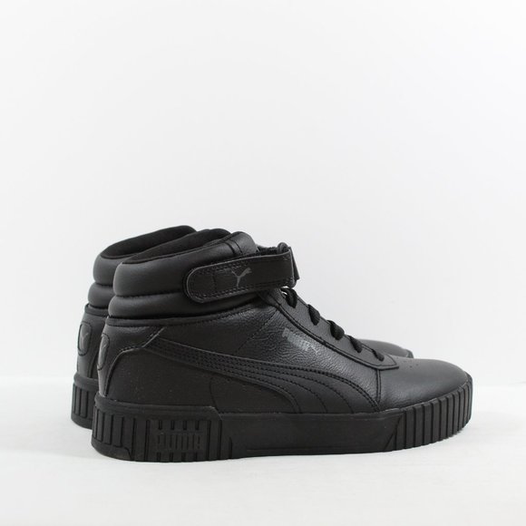 PUMA Women's Carina 2.0 Mid Sneaker - Black 10M - Picture 2 of 7